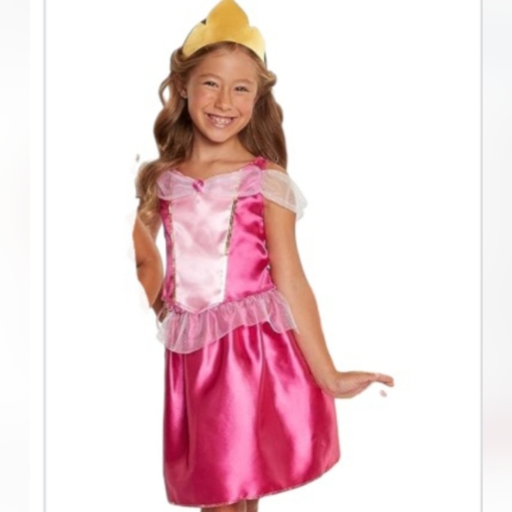 DISNEY Princess Sleeping Beauty 2pc Dress Up a Aurora Girl Costume Halloween NWT - Picture 11 of 11